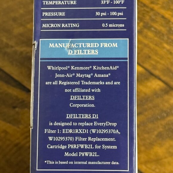 REFRIGERATOR WATER FILTER \ REPLACES WHIRLPOOL W10295370A WATER FILTER \ 3 PACK - Picture 6 of 7